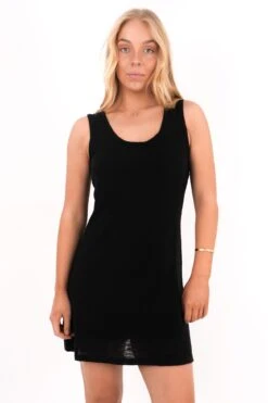 Leonie Mini Dress Black