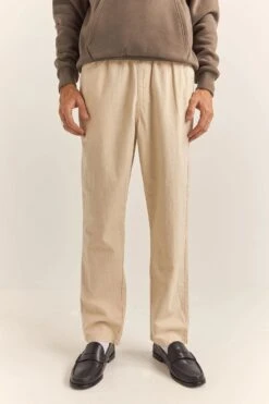 Rhythm Linen Jam Pant Bone