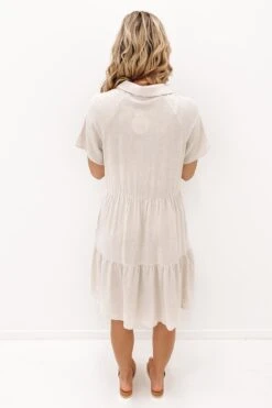 Little Paradise Mini Dress Beige -Jean Jail Shop Little Paradise Mini Dress Beige b