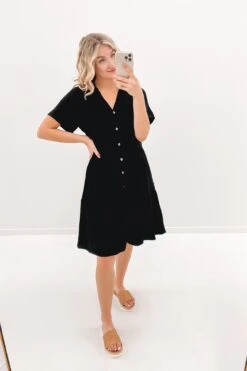 Little Paradise Mini Dress Black -Jean Jail Shop Little Paradise Mini Dress Black f