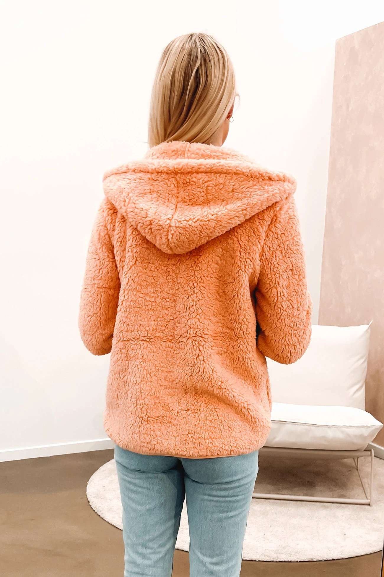 Volcom Lived In Lounge Phuz Up Jacket Clay 2 Volcom Lived In Lounge Phuz Up Jacket Clay - Image 2