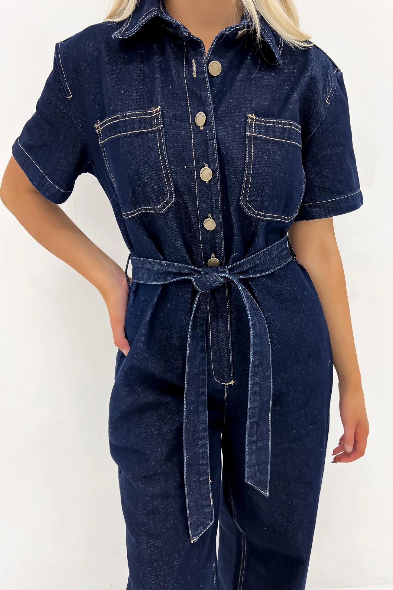Lorena Jumpsuit Indigo Denim 4 Lorena Jumpsuit Indigo Denim - Image 4