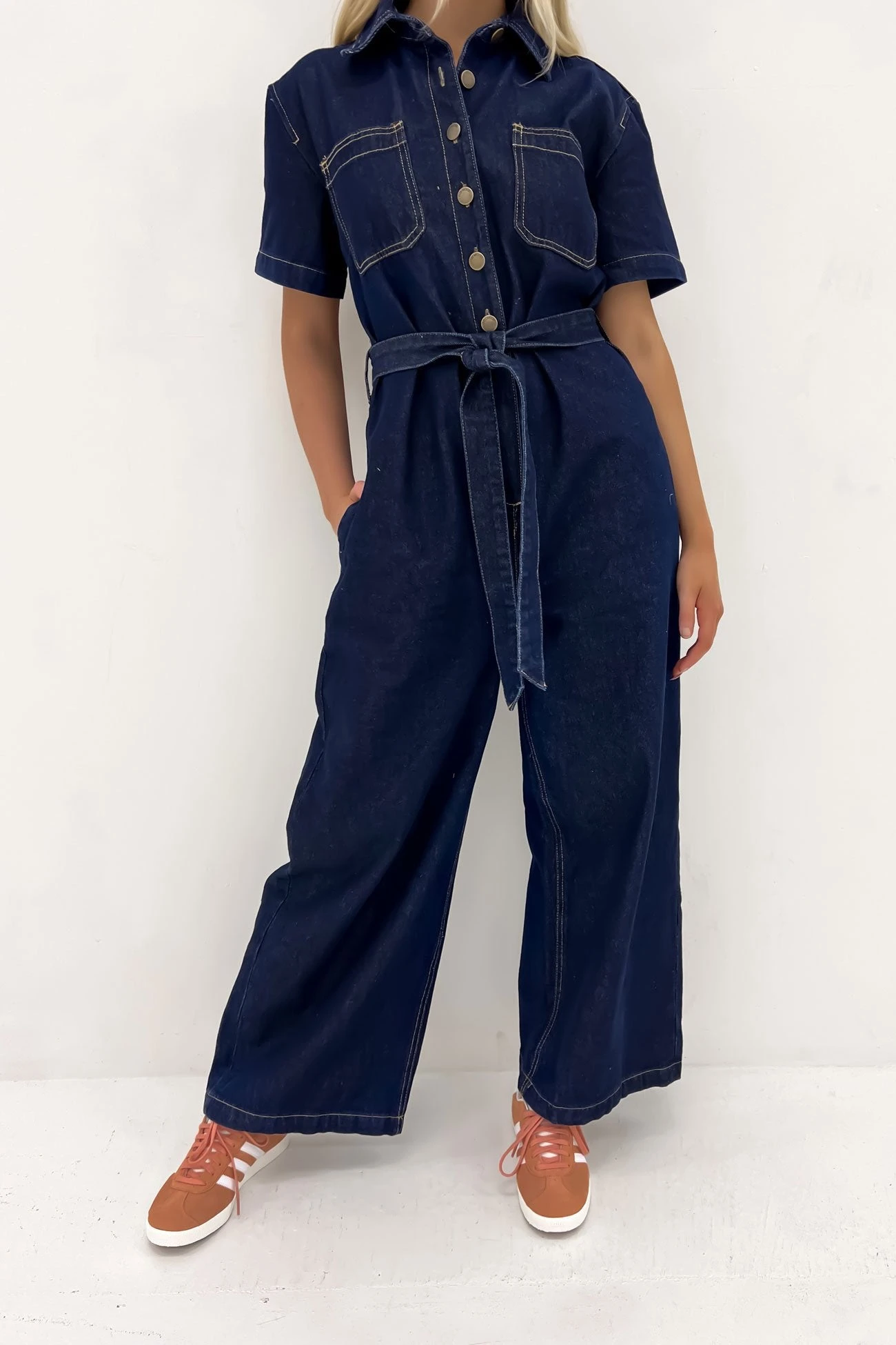 Lorena Jumpsuit Indigo Denim 1 Lorena Jumpsuit Indigo Denim