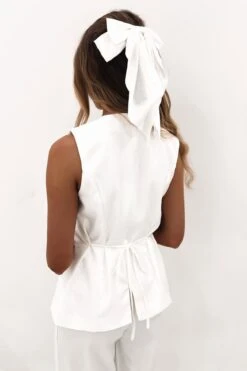 Lucas Vest Chalk -Jean Jail Shop Lucas Vest White16jpg