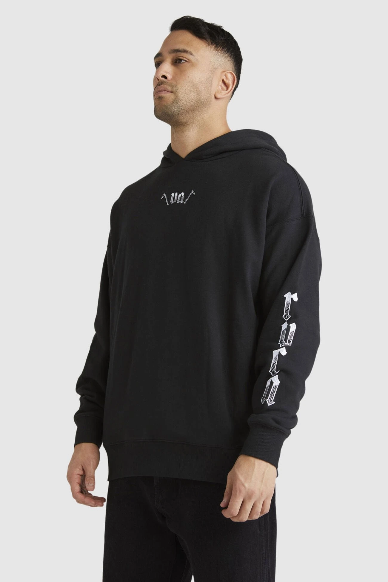RVCA Lynes VA Hoodie Black 4 RVCA Lynes VA Hoodie Black - Image 4