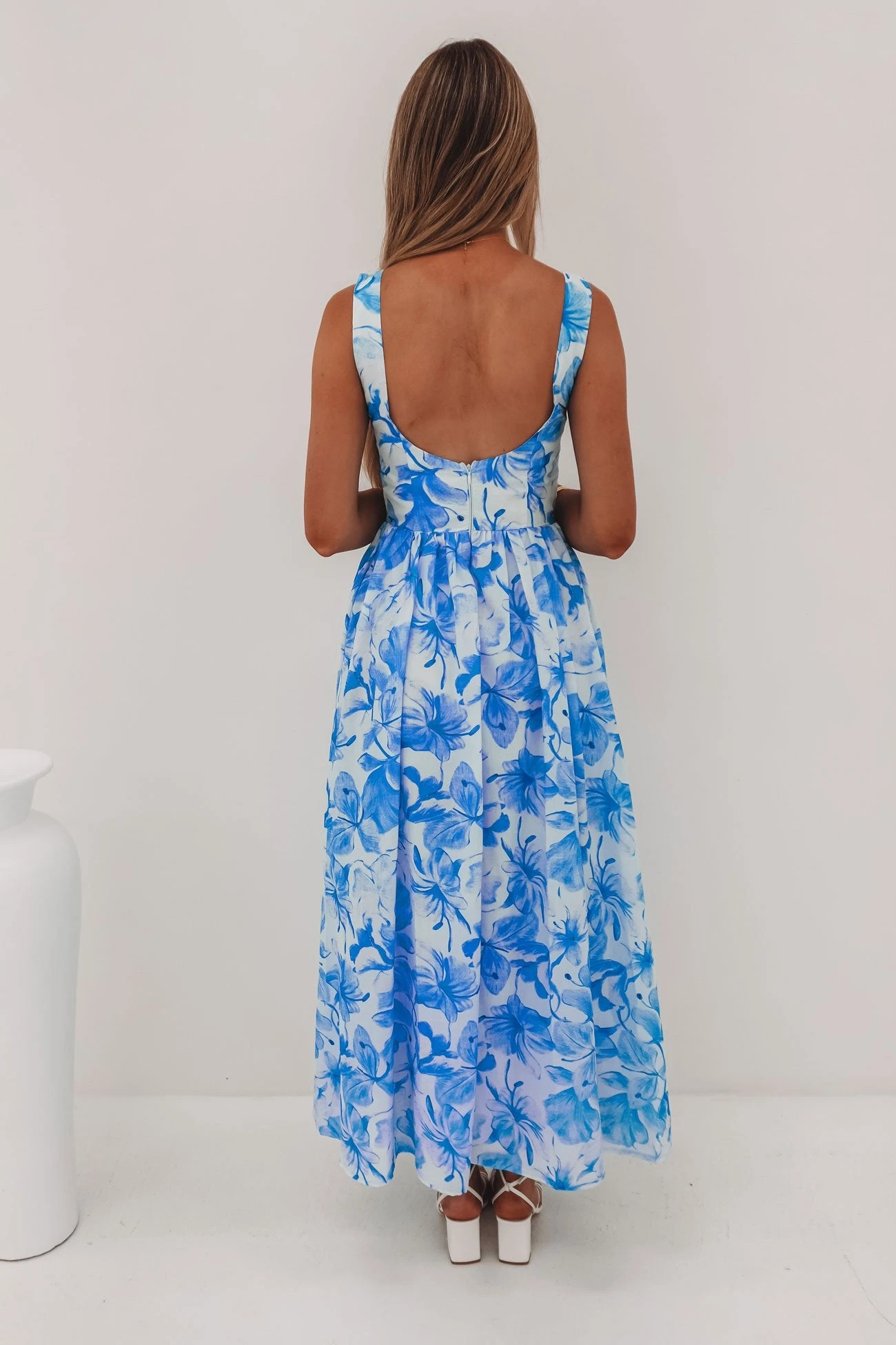 Maisie Maxi Dress Bluejay 4 Maisie Maxi Dress Bluejay - Image 4