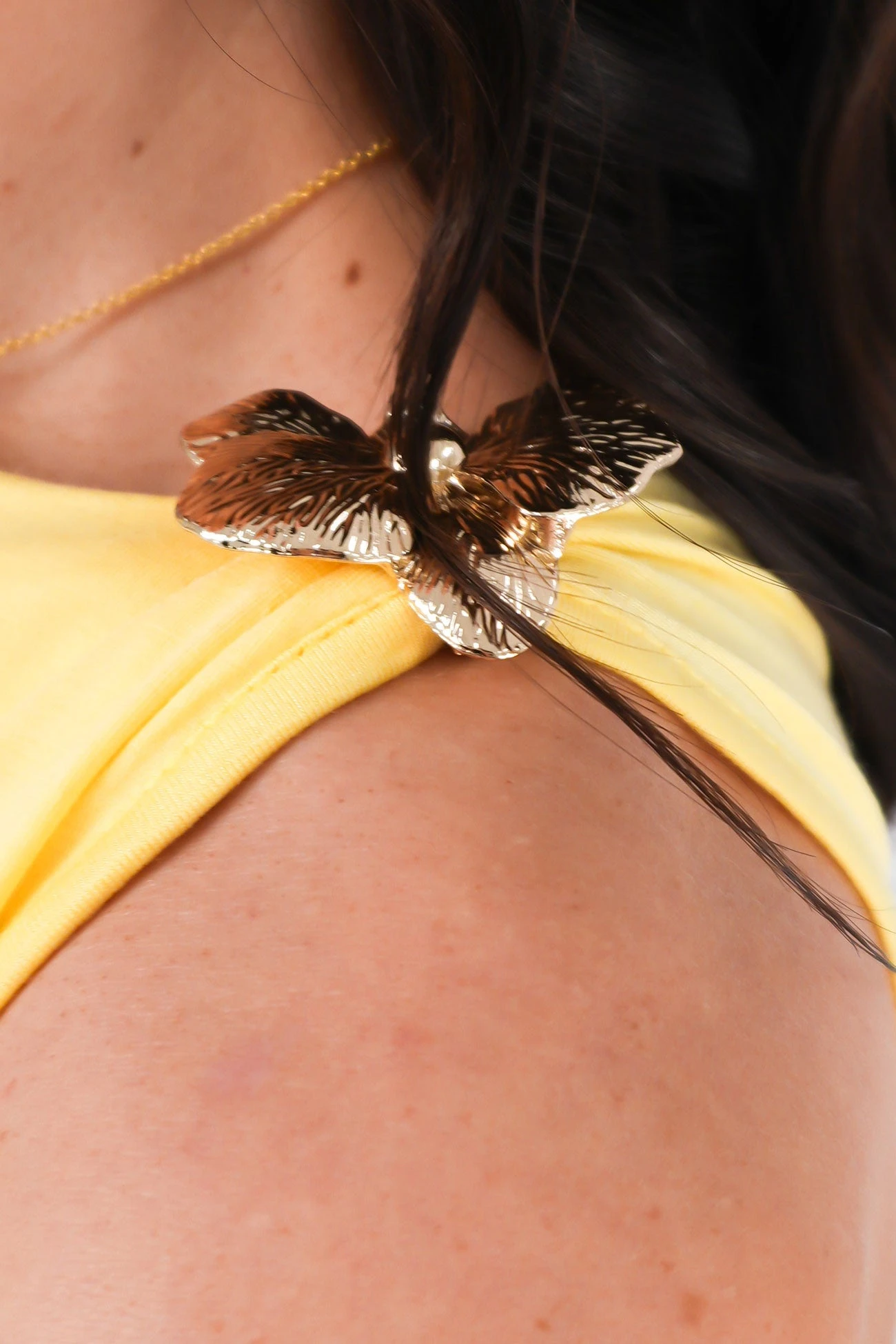 Makayla Top Yellow 2 Makayla Top Yellow - Image 2