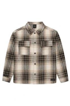 Malone Overshirt Black Grey Plaid 11 Malone Overshirt Black Grey Plaid -Jean Jail Shop Malone Overshirt Black Grey Plaid cojpg