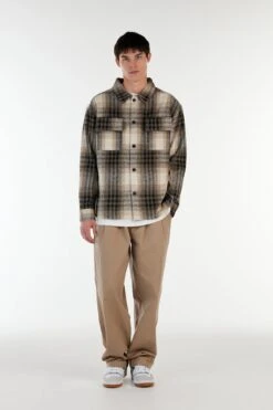 Malone Overshirt Black Grey Plaid 9 Malone Overshirt Black Grey Plaid -Jean Jail Shop Malone Overshirt Black Grey Plaid fjpg