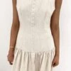 Maple Mini Dress Beige