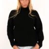 Mari Knit Jumper Black