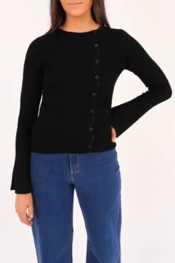 Marleigh Knit Long Sleeve Black -Jean Jail Shop Marleigh Knit Long Sleeve Black f5