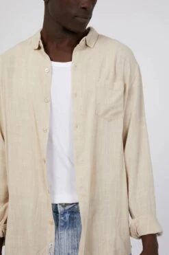 Mason Linen Shirt Natural -Jean Jail Shop Mason Linen Shirt Natural f2jpg