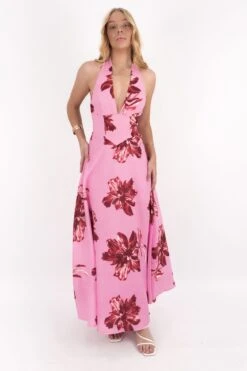 Merritt Maxi Dress Pink -Jean Jail Shop Merritt Maxi Dress Pink f1