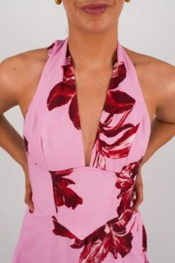 Merritt Maxi Dress Pink -Jean Jail Shop Merritt Maxi Dress Pink ff