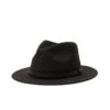 Brixton Messer Packable Fedora Black