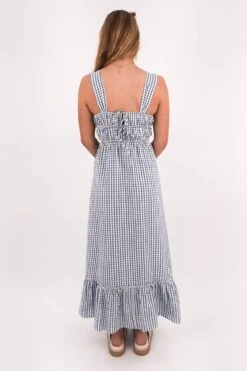 Micky Maxi Dress Check 5 Micky Maxi Dress Check -Jean Jail Shop Micky Maxi Dress Check1
