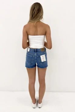 Mid Mom Short Chasing Blue 5 Mid Mom Short Chasing Blue -Jean Jail Shop Mid Mom Short Chasing Blue bb