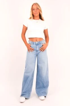 Wrangler Mid Stevie Jean Blue Velvet