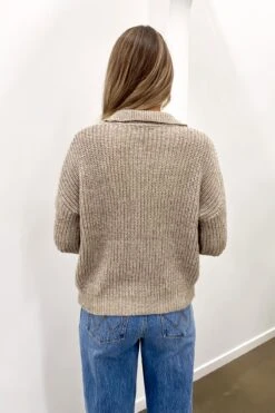 Mikaylah Cardigan Mocha -Jean Jail Shop Mikaylah Cardigan Mocha bb