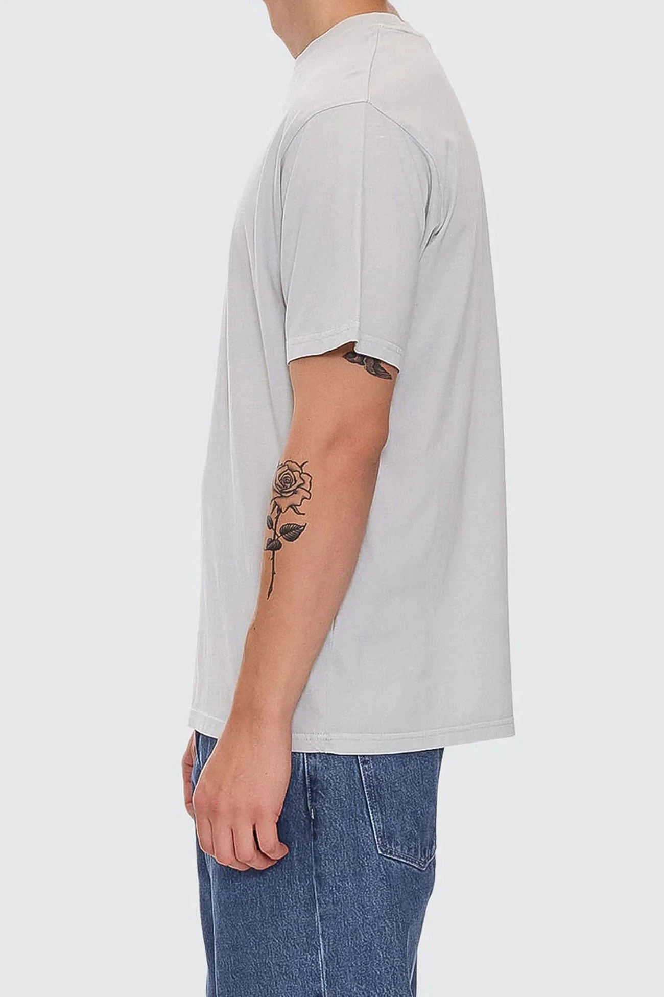 Minimal Thrills Merch Fit Tee Meadow Mist 2 Minimal Thrills Merch Fit Tee Meadow Mist - Image 2