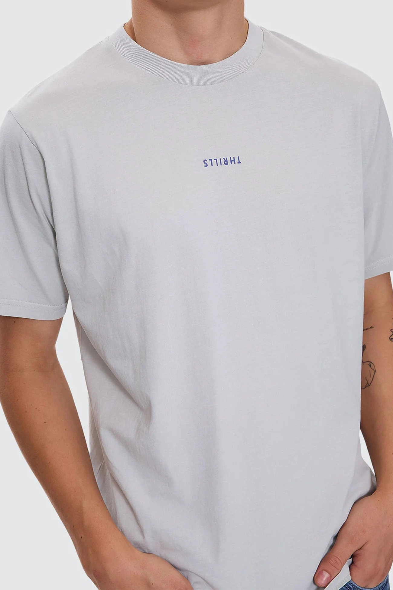 Minimal Thrills Merch Fit Tee Meadow Mist 4 Minimal Thrills Merch Fit Tee Meadow Mist - Image 4