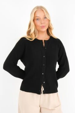 Murphy Knit Cardi Black 6 Murphy Knit Cardi Black -Jean Jail Shop Murphy Knit Cardi Black f3