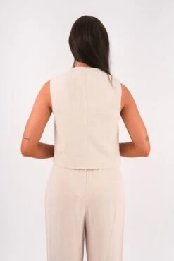 Natalia Vest Bone 9 Natalia Vest Bone -Jean Jail Shop Natalia Vest Bone3
