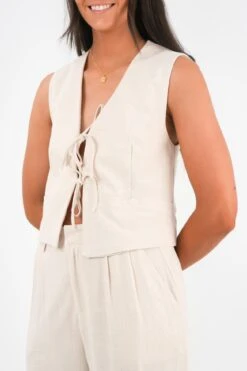 Natalia Vest Bone 8 Natalia Vest Bone -Jean Jail Shop Natalia Vest Bone4