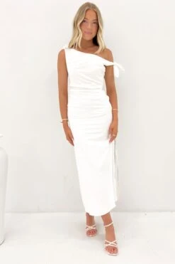 Neela Maxi Dress White 6 Neela Maxi Dress White -Jean Jail Shop Neela Maxi Dress White f5
