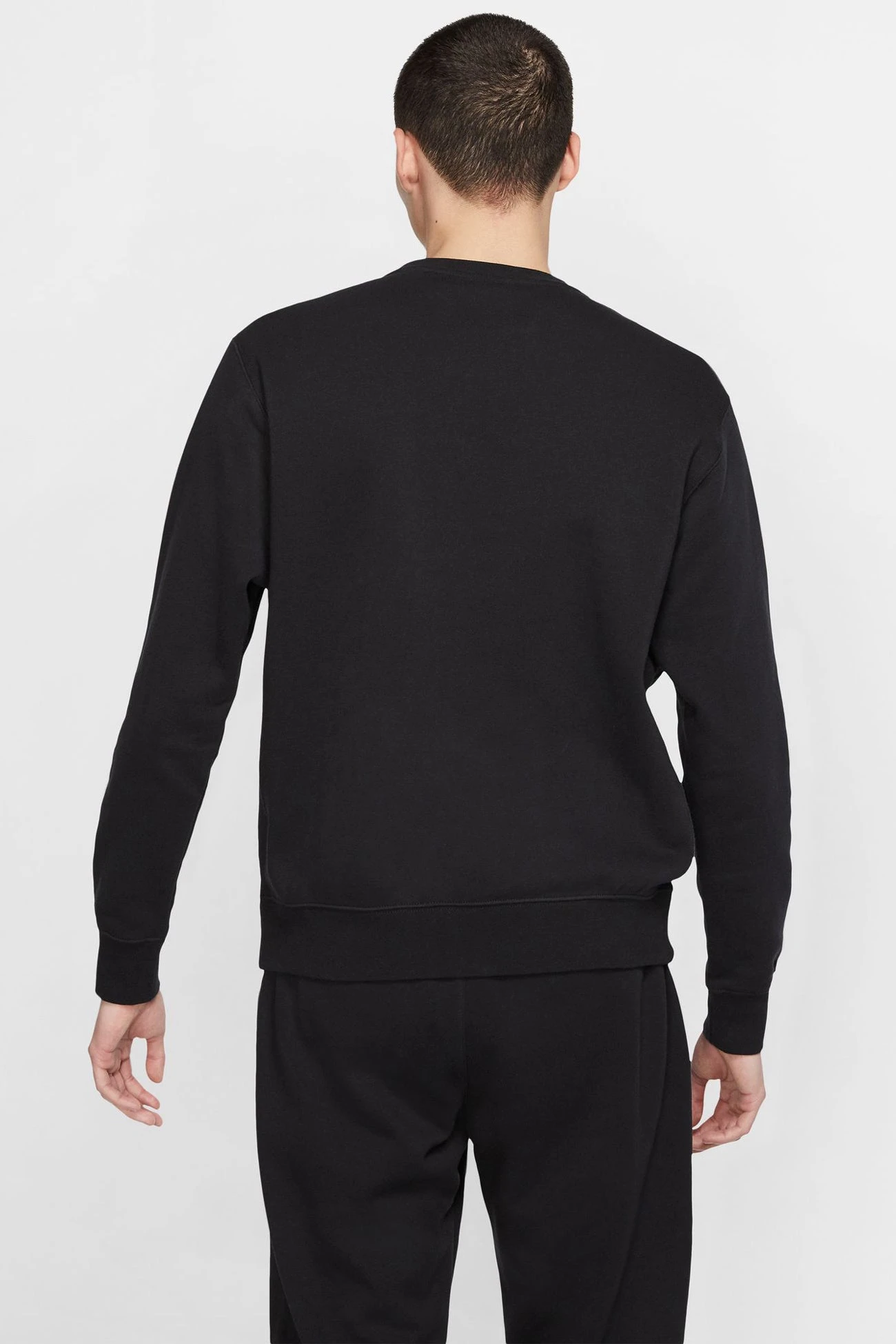 Nike Sportswear Club Fleece Crew Black 3 Nike Sportswear Club Fleece Crew Black - Image 3