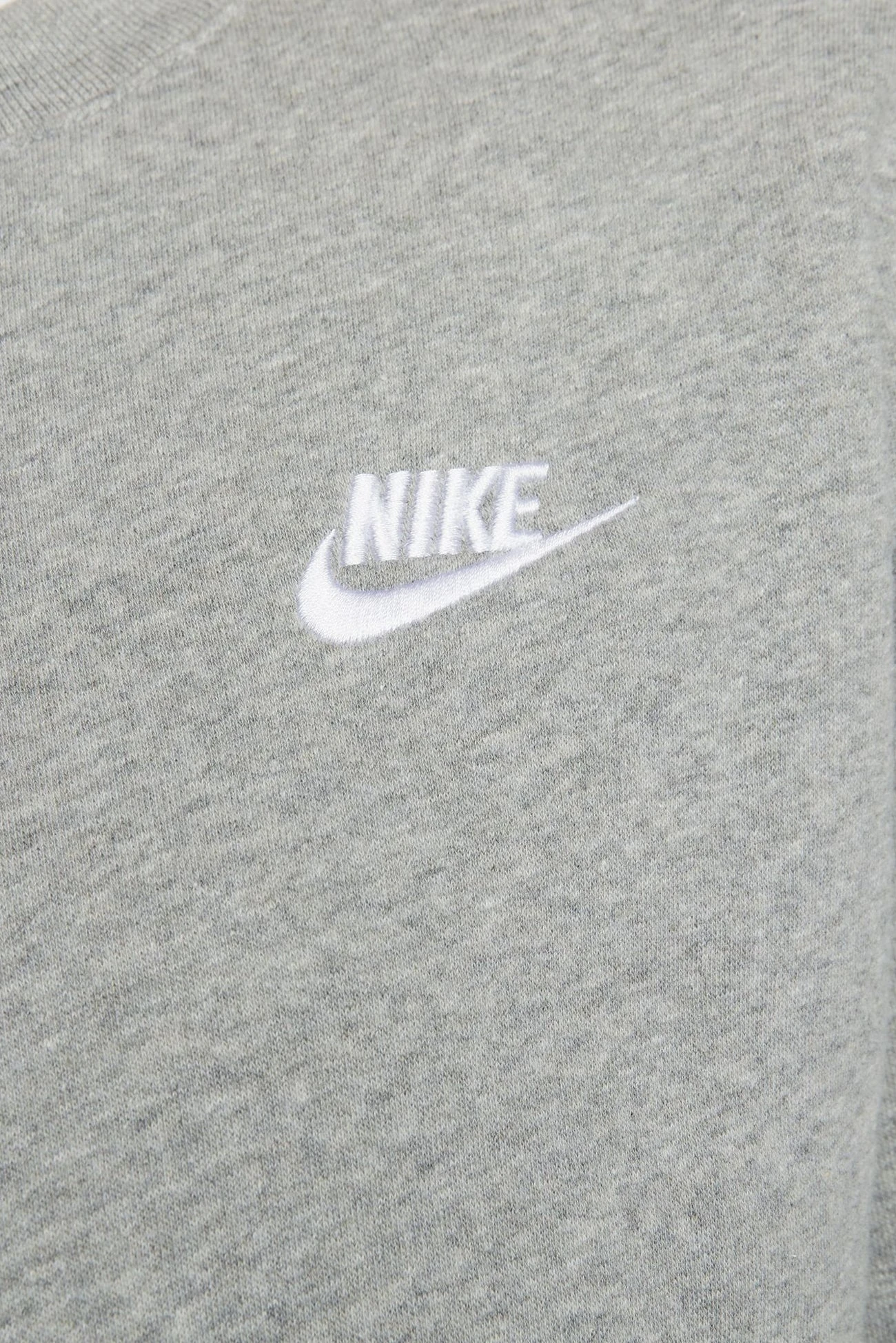 Nike Sportswear Club Fleece Crew Dark Grey Heather 4 Nike Sportswear Club Fleece Crew Dark Grey Heather - Image 4