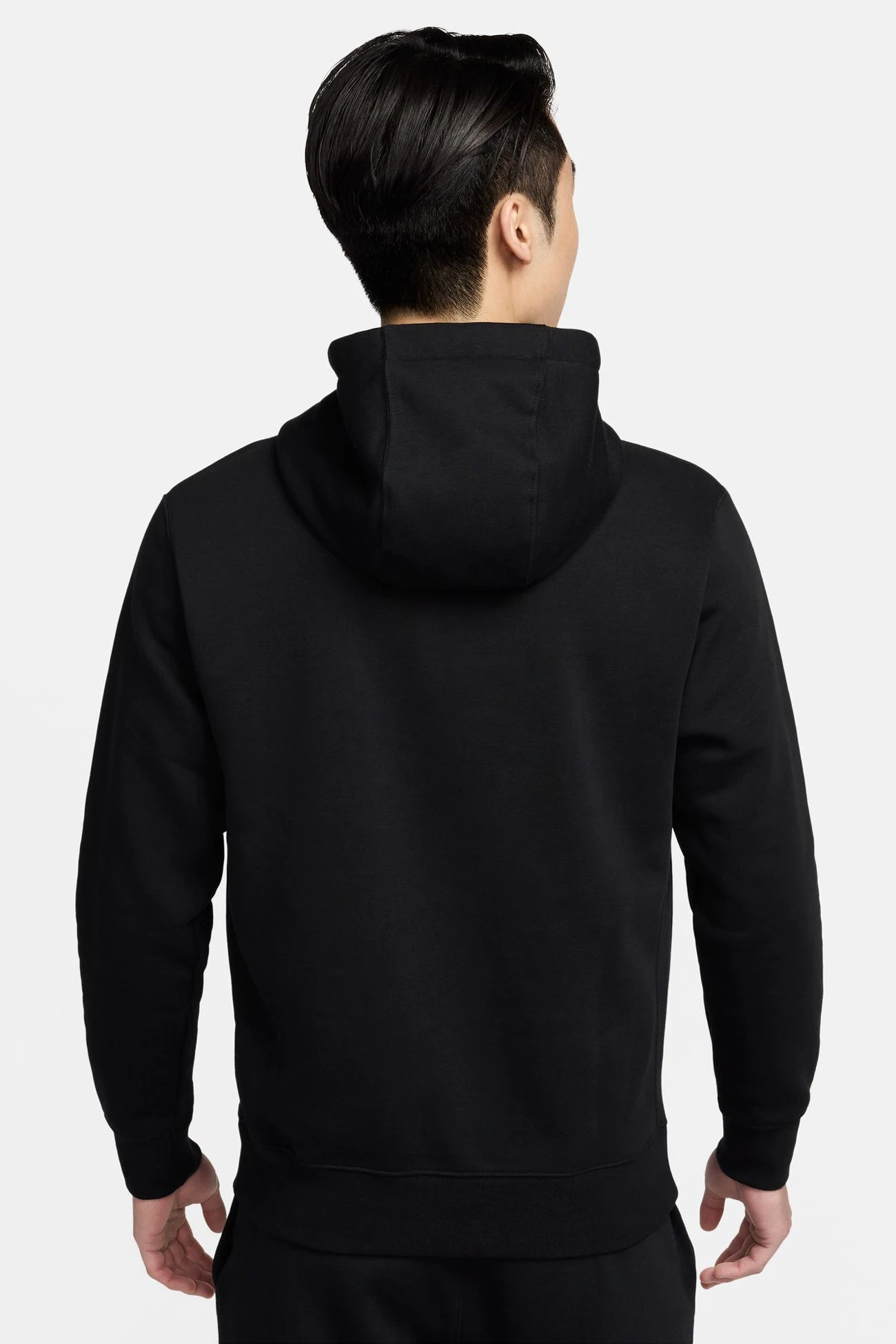 Nike Sportswear Club Pullover Hoodie Black 3 Nike Sportswear Club Pullover Hoodie Black - Image 3