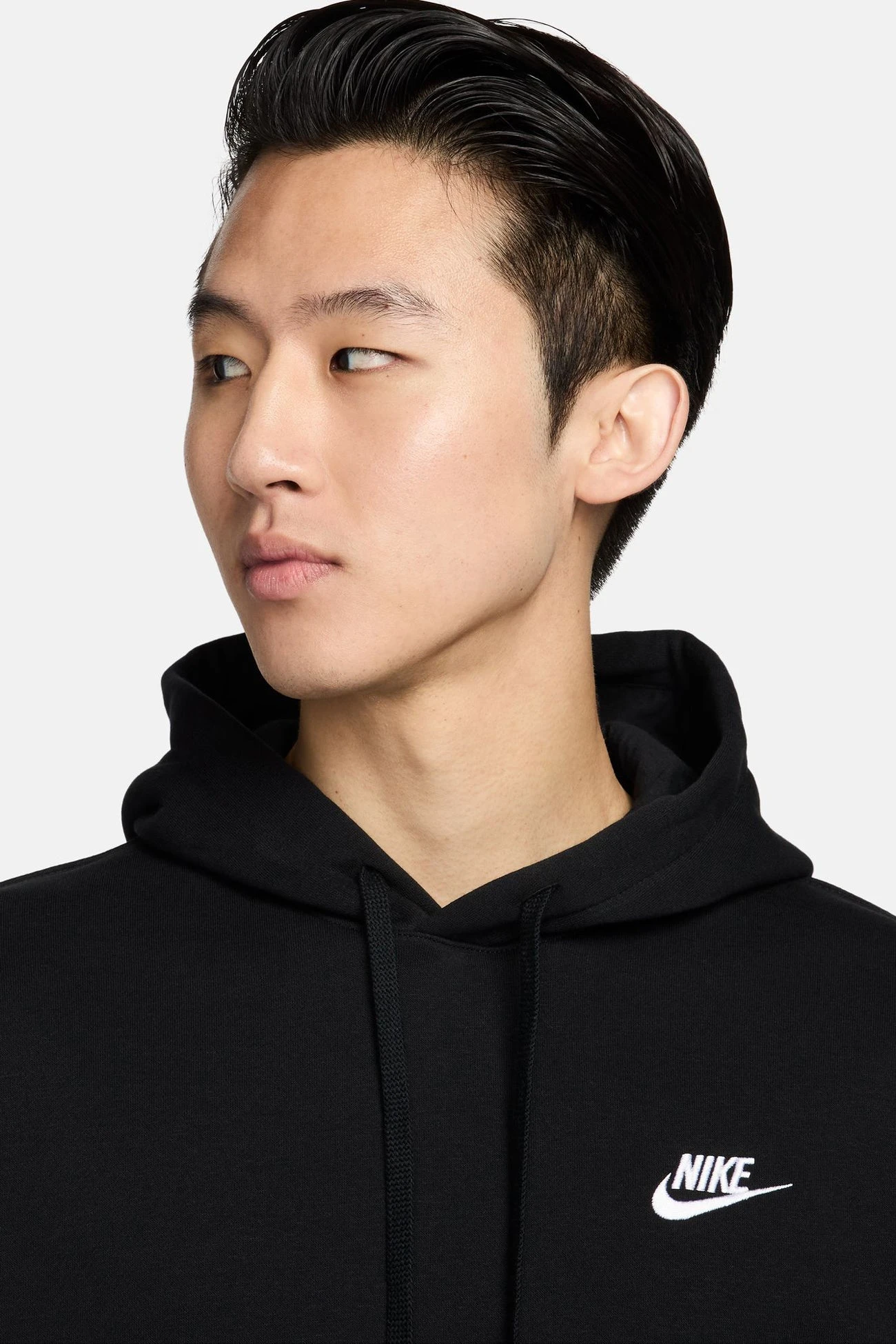 Nike Sportswear Club Pullover Hoodie Black 4 Nike Sportswear Club Pullover Hoodie Black - Image 4