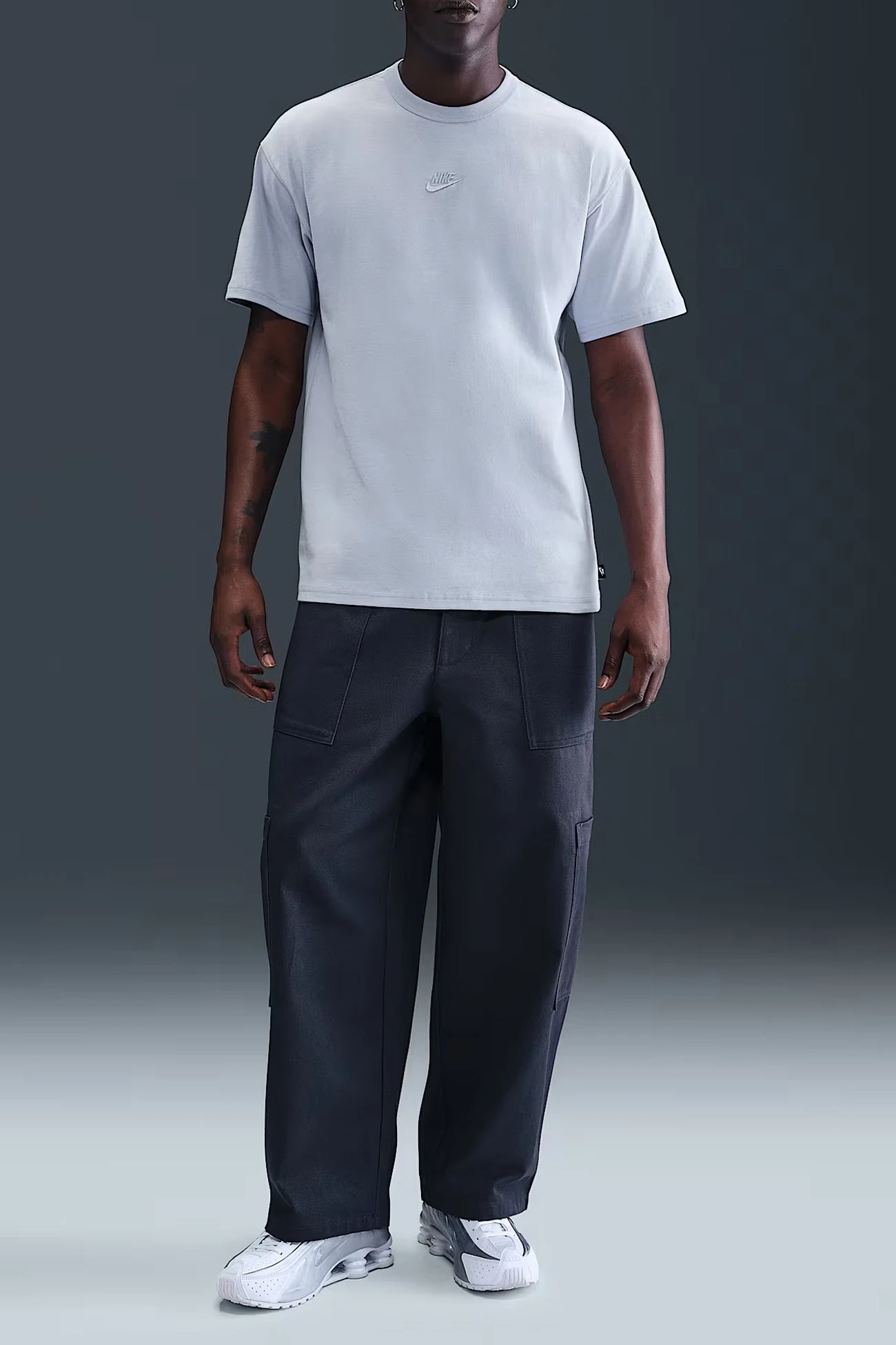 Nike Sportswear Premium Essentials Tee Ghost 1 Nike Sportswear Premium Essentials Tee Ghost