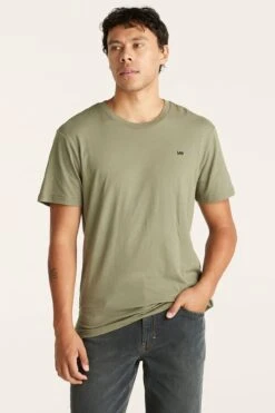 No Brainer Lee Tee Khaki