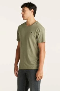 No Brainer Lee Tee Khaki -Jean Jail Shop No Brainer Lee Tee Khaki sjpg