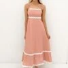 Norah Maxi Dress Blush
