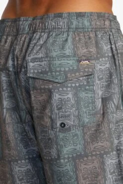 RVCA Oblow Tapa Elastic Short Black -Jean Jail Shop Oblow Tapa Elastic Short Black bcjpg