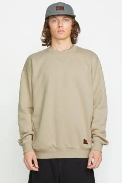 Volcom Operators Crew Light Khaki