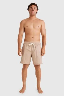 RVCA Opposites Elastic 2 Short Warm Taupe -Jean Jail Shop Opposites Elastic 2 Short Warm Taupe f1jpg