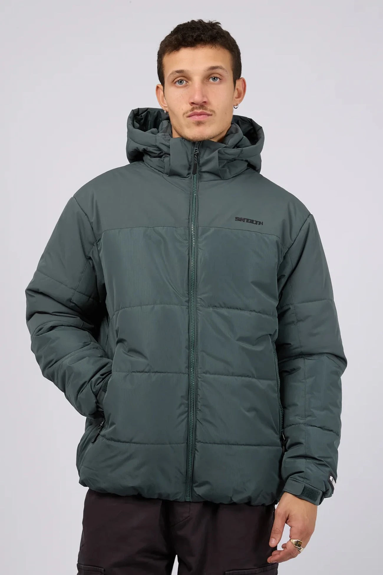 Optima Puffer Jacket Green 1 Optima Puffer Jacket Green