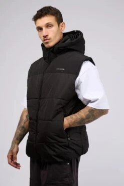 Optima Puffer Vest Black 5 Optima Puffer Vest Black -Jean Jail Shop Optima Puffer Vest Black s