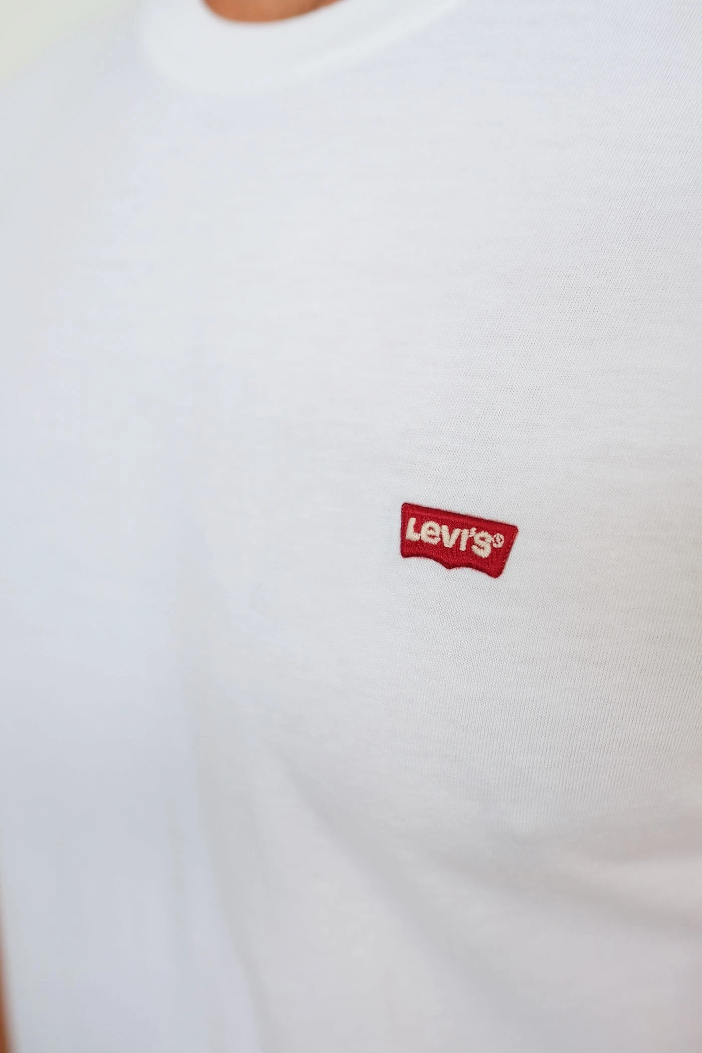 Levis Original Housemark Short Sleeve Tee Patch White 2 Levis Original Housemark Short Sleeve Tee Patch White - Image 2