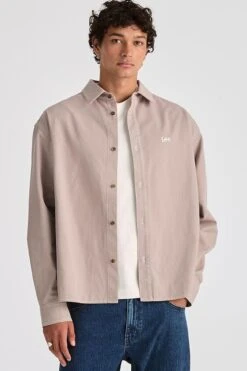 Park Long Sleeve Shirt Concrete