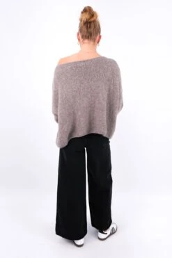 Parson Knit Jumper Mocha -Jean Jail Shop Parson Knit Jumper Mocha b