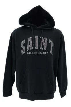 Perforate Hoodie Black