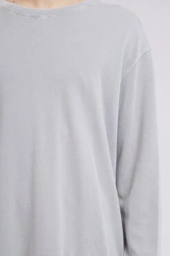 Pique Long Sleeve Tee Grey -Jean Jail Shop Pique Long Sleeve Tee Grey fc