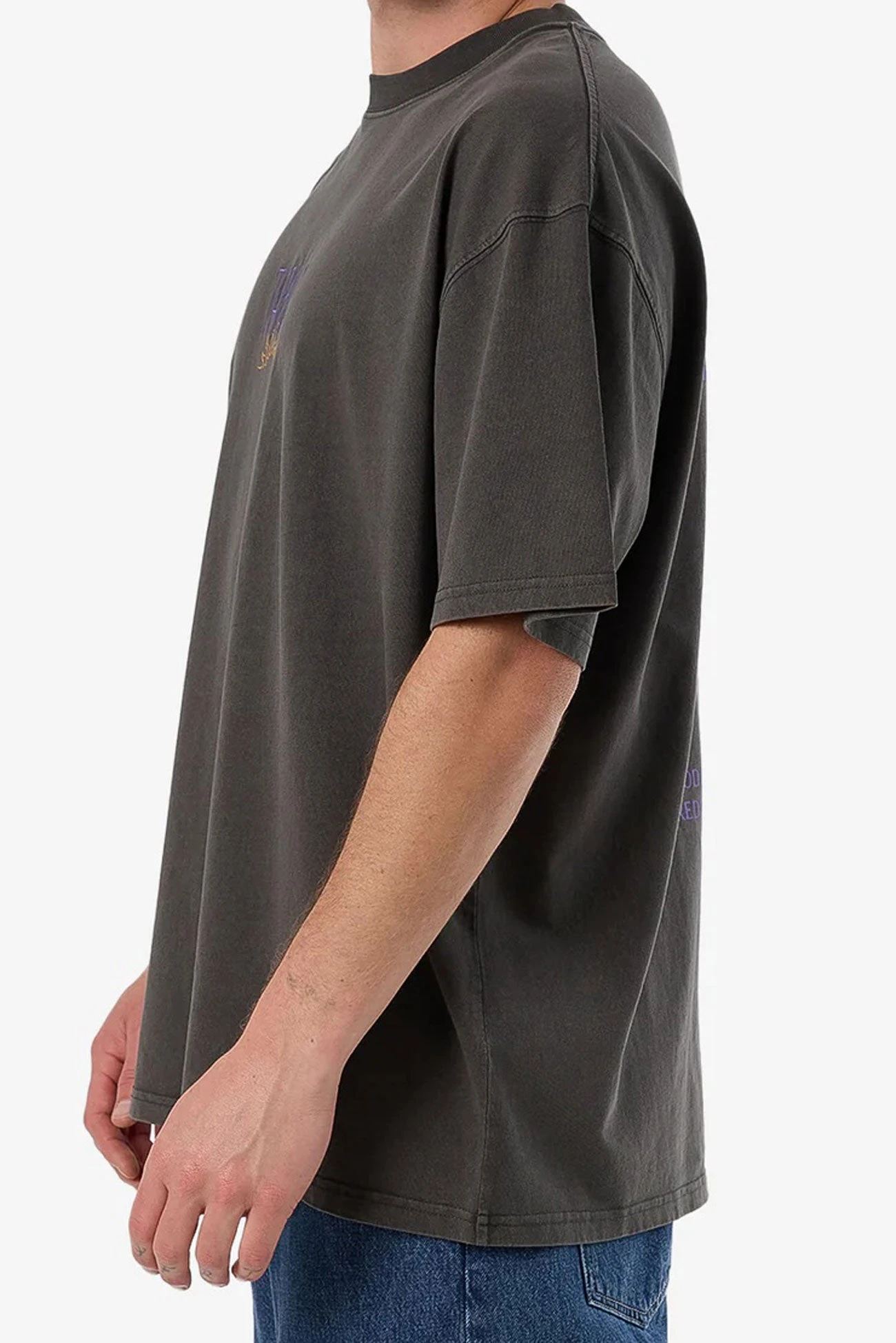 Powerful Security & Success Box Fit Oversize Tee Merch Black 3 Powerful Security & Success Box Fit Oversize Tee Merch Black - Image 3