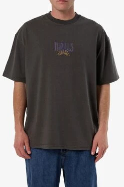 Powerful Security & Success Box Fit Oversize Tee Merch Black